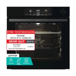 Gorenje OptiBake Advanced BPSA6747 A08BG Pyrolyse-Backofen