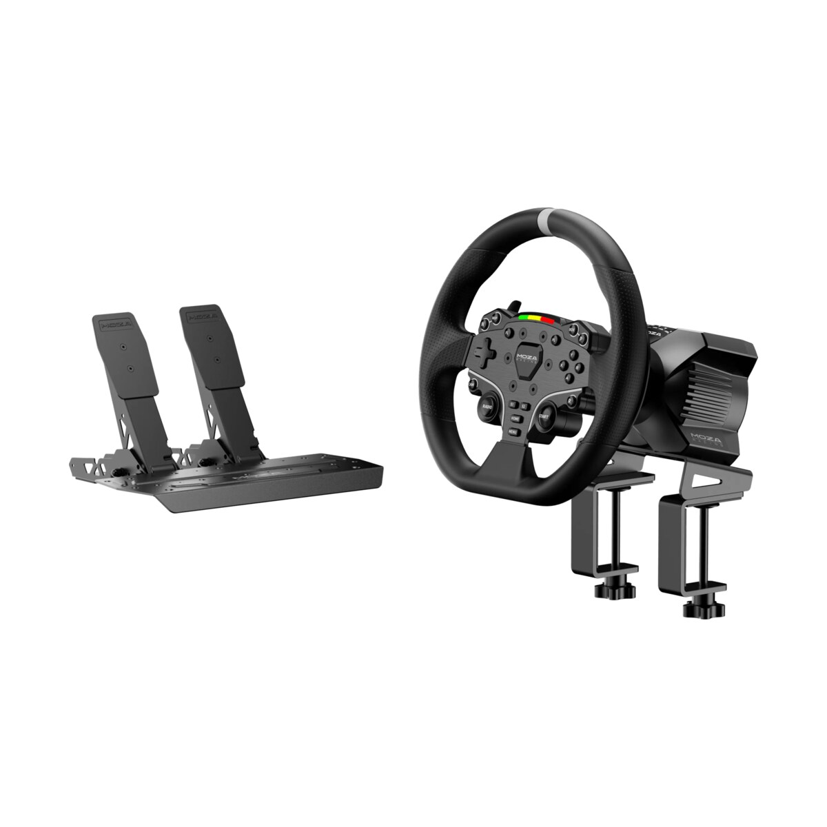 MOZA R3 Racing Wheel and Pedals