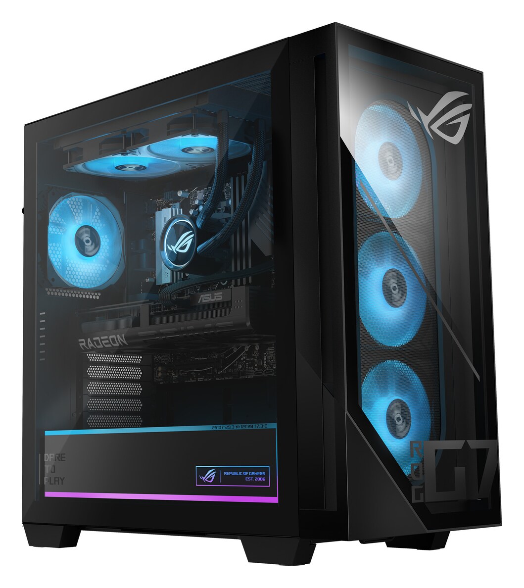 ASUS ROG GM700 (RX 9070 XT, Ryzen 7 9800X3D)