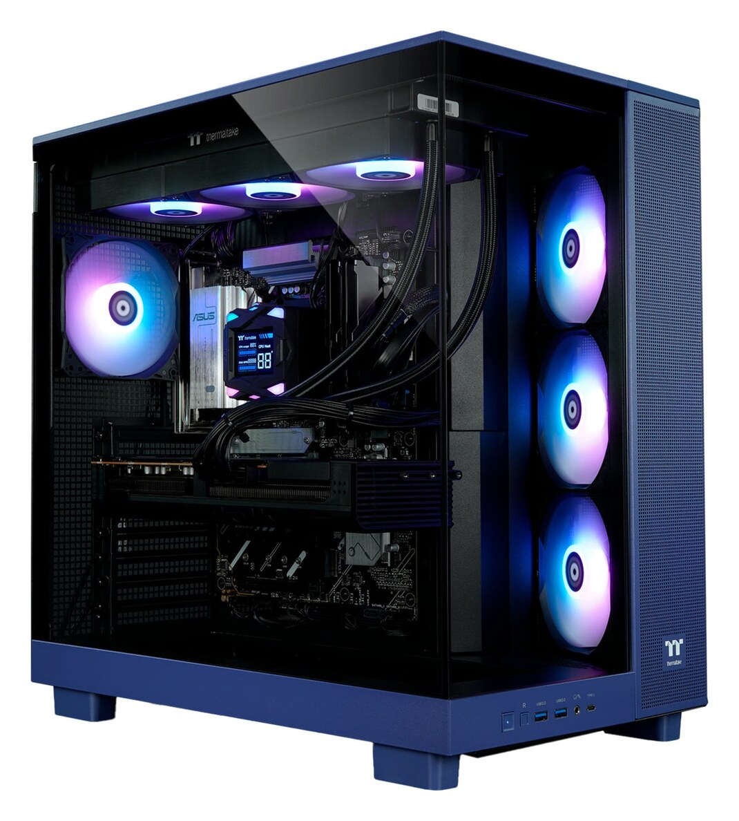 Thermaltake FTW V380XL (RX 9070 XT, Ryzen 7 7800X3D)