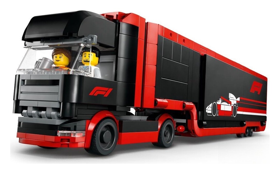 LEGO City F1 Transporter mit RB20 & AMR24 F1 Rennautos