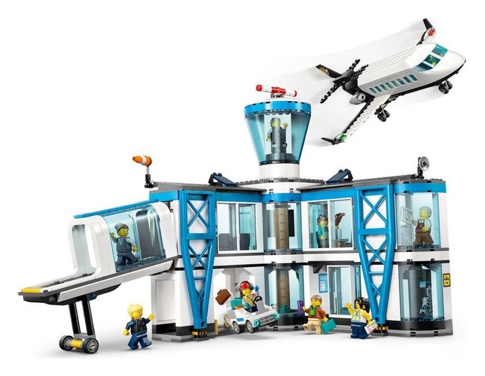 LEGO City Flughafen mit Flugzeug