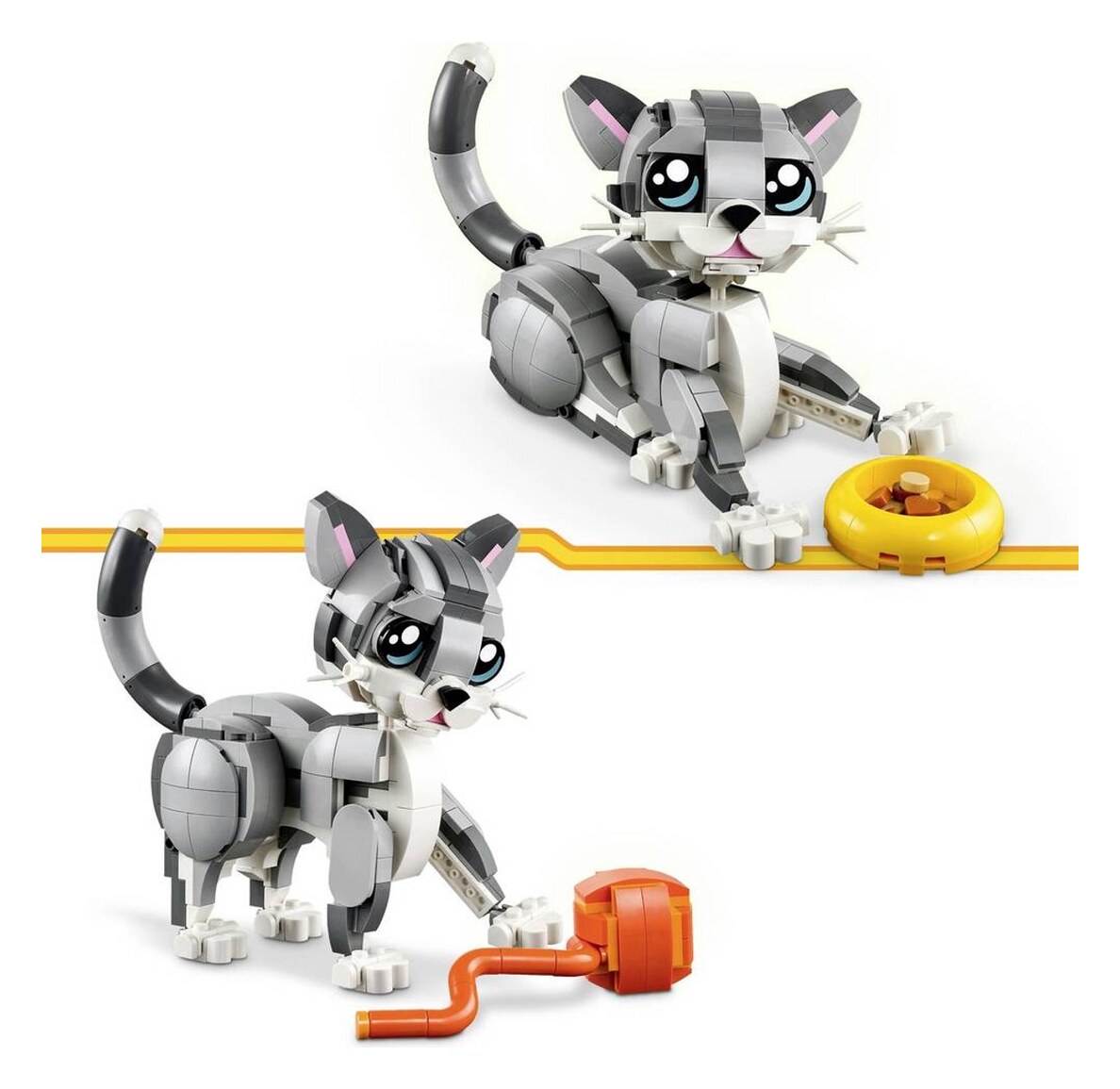 LEGO Creator 3-in-1 Graue Katze