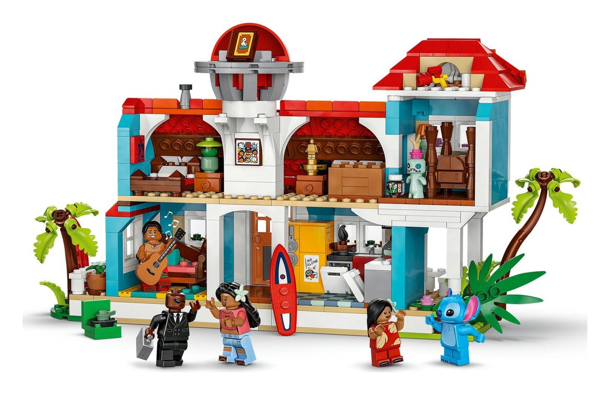 LEGO Disney Das Strandhaus aus Lilo und Stitch