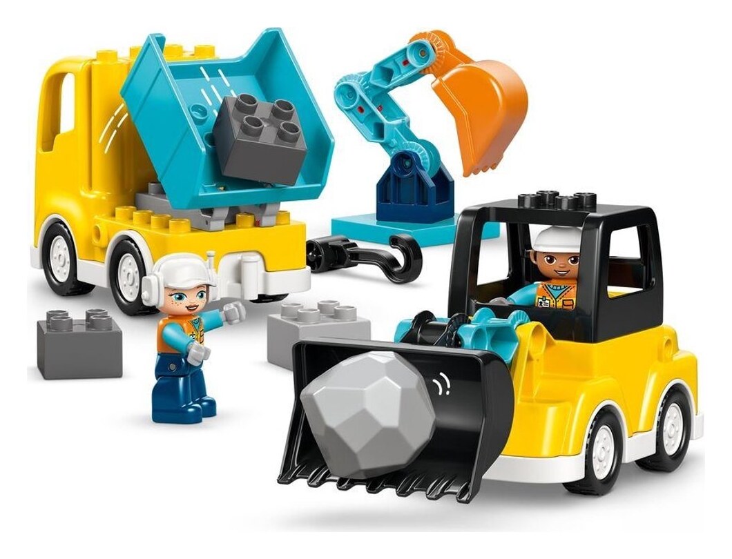 LEGO DUPLO Baufahrzeuge 3-in-1-Set
