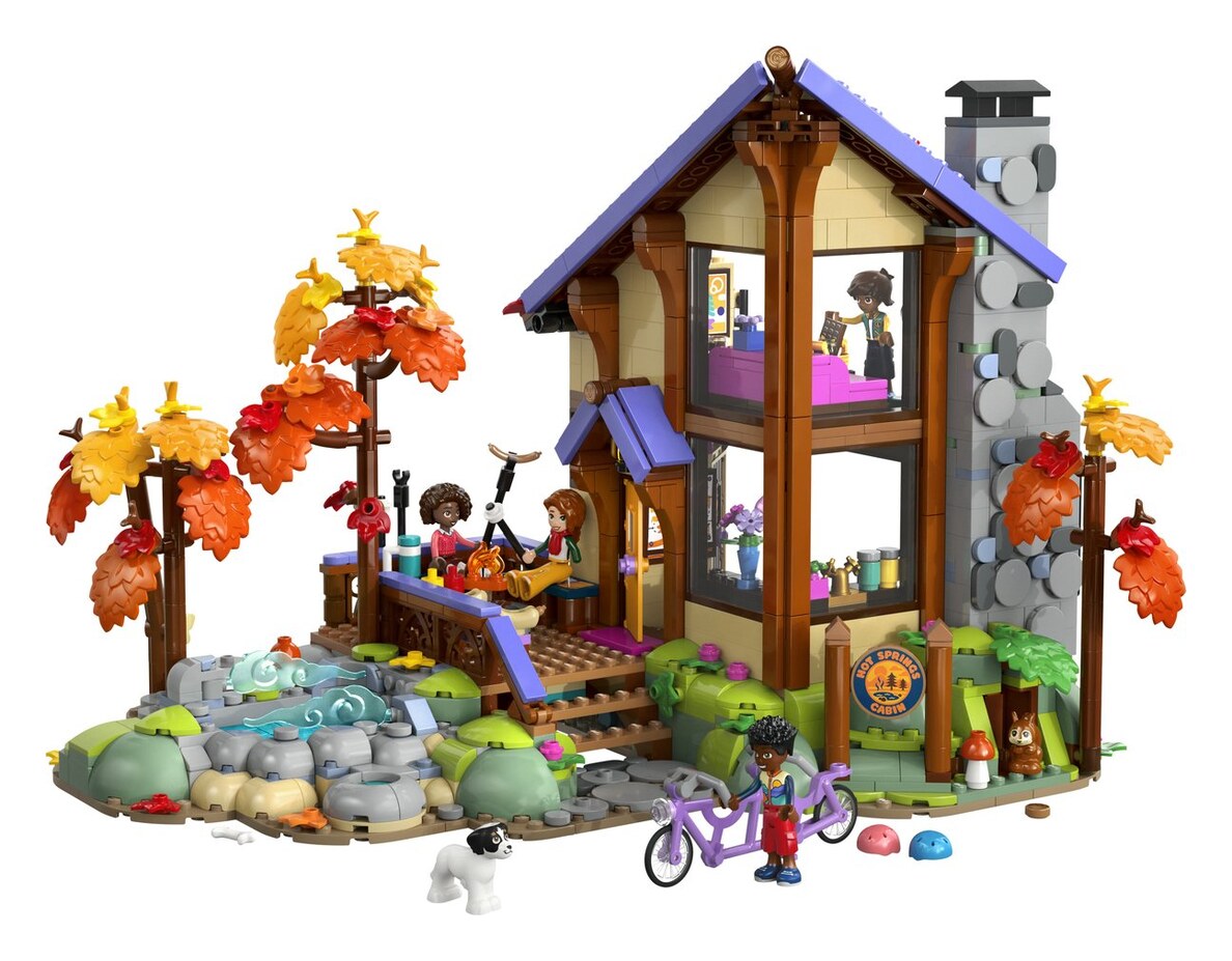 LEGO Friends Gemütliche Hütte im Herbstwald