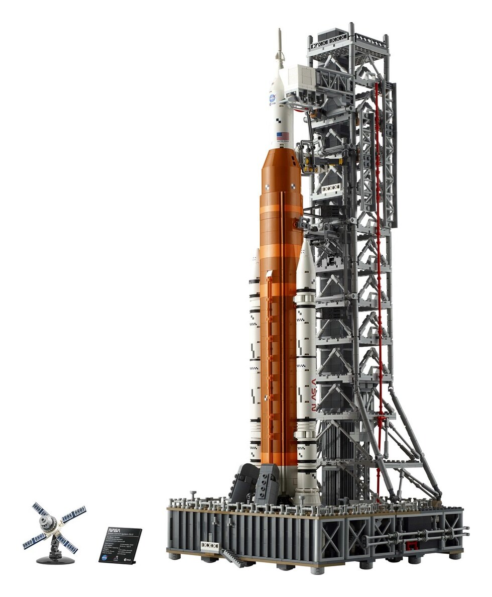 LEGO Icons NASA Artemis Startrampe