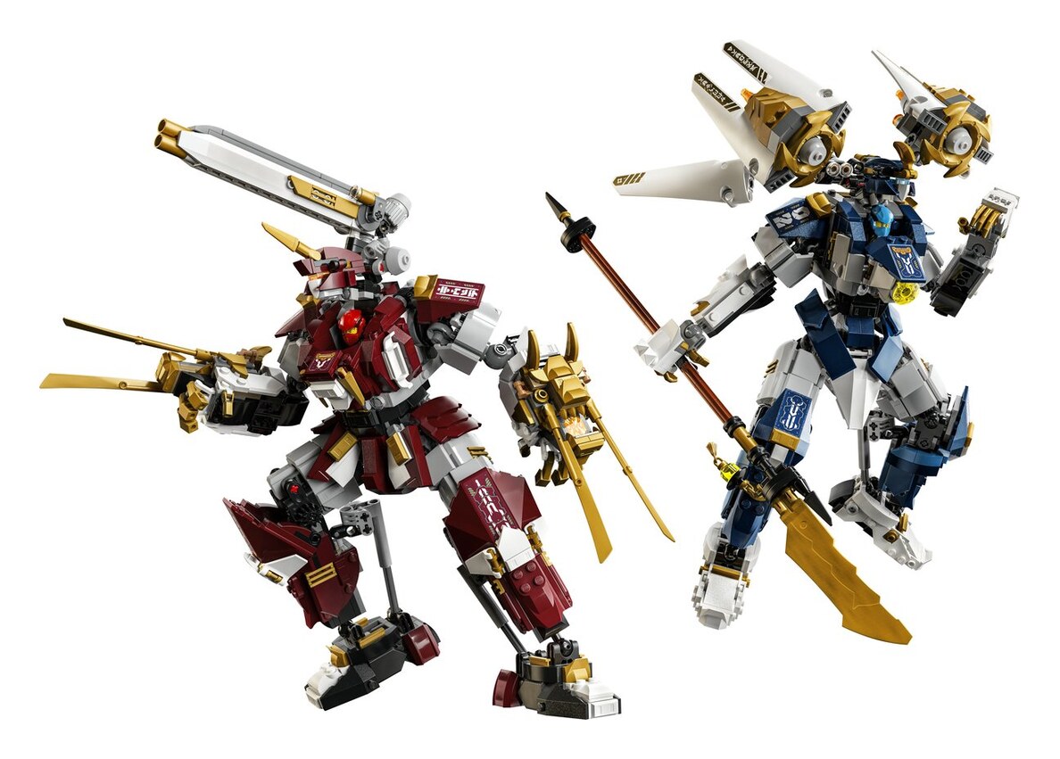 LEGO NINJAGO Die Zwillings-Titanmechs