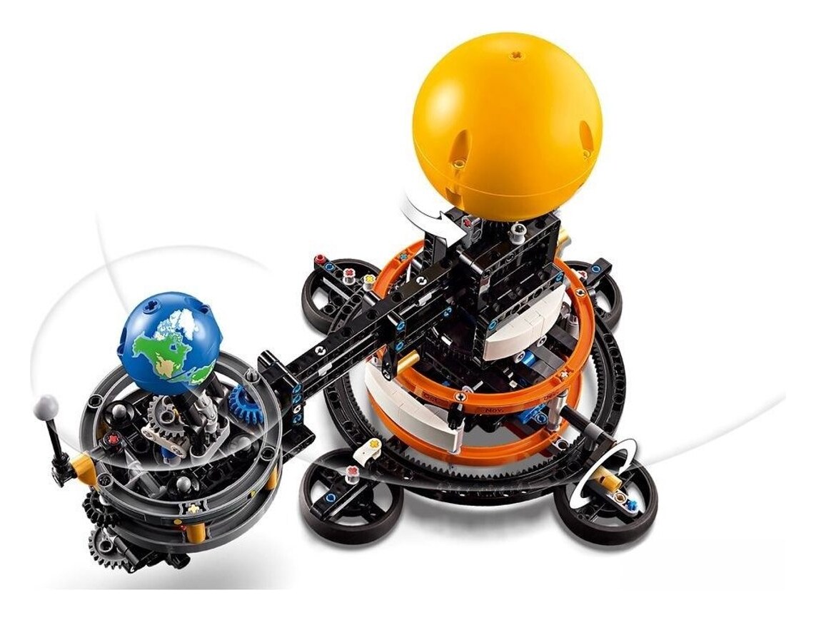 LEGO Technic Sonne Erde Mond Modell